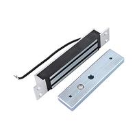 Lazmin112 SERRURE MAGNÉTIQUE, VERROU MAGNÉTIQUE ÉLECTRIQUE DC12V 180KG / 350LBS FORCE DE RETENUE SERRURE ÉLECTROMAGNÉTIQUE MODE NC SÉCURISÉ AVEC VERT