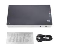 Lazmin112 Sonomètre Numérique LED, Moniteur de Bruit Précis pour le Bureau à Domicile, Lecteur de Décibels pondéré A de 30 à 130 DB avec Alarme pour le Lieu de Travail