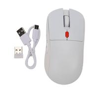 Lazmin112 Souris AI, Souris sans Fil Bluetooth 5.0 avec Enregistreur Vocal, Traduction de Transcription en Temps Réel, résumé D'écriture AI, pour PC Portable (White)