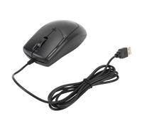 Lazmin112 Souris D'Ordinateur USB Filaire 1200 DPI Souris de Jeu Optique Filaire Ergonomique avec Matériau ABS, Plug and Play pour Ordinateur de Bureau, Conçue pour Le Confort et