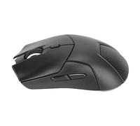 Lazmin112 Souris sans Fil, Connexion Triple Mode 2.4G BT5.0 Souris Ergonomiques, 1600 2400 4000 DPI, Clic Silencieux, Lumières Colorées, Volume Réglable, pour Ordinateur Bureau Portable (Noir)