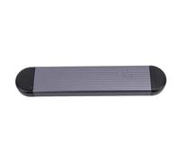 Lazmin112 SSD Housing, USB 3.2 Gen 2 Type C M. NGFF SSD Housing - Adaptère Installation Facile 10 Gbit/S Alliage D'ALUMINUM pour 2260 2280 (Gray)
