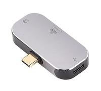 Lazmin112 Station d'accueil USB C, Hub Multiport Portable Robuste 3 en 1 pour OS X avec Charge Rapide 100W