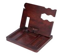 Lazmin112 Station d'Acueil en Bois, Support de Stockage de Téléphone Portable de Bureau, Support de Stockage de Bureau