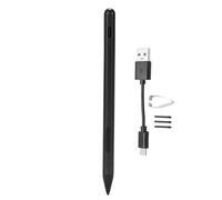 Lazmin112 Stylet Rechargeable, 4096 Niveaux de Pression, Support D'inclinaison, Stylet Actif MPP 2.0 avec Rejet de la Paume, pour Ordinateurs Portables ROG X16 Z13 16 13 Zenbook (Black)
