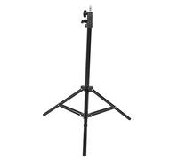 Lazmin112 Support de Lumière de Photographie Professionnel, Trépied en Fer Réglable de 51,2 Pouces avec Vis de 1/4 de Pouce, pour Appareil Photo, Projecteur de Téléphone, Boîte à Lumière