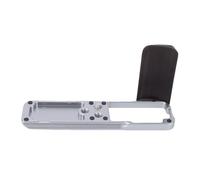 Lazmin112 Support en Forme de L en Aluminium à Ajustement Précis pour Plaque de Rangement de Flèche D'appareil Photo X-100VI avec Poignée en Bois pour Les Amateurs de Photographie (Silver)