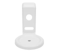 Lazmin112 Support Mural pour Haut-Parleur Intelligent ABS, Gain de Place pour Echo Dot 4 5, Gestion des Câbles de Salle de Bain (White)