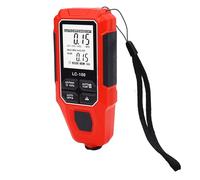 Lazmin112 Testeur de Revêtement Haute Précision, Plage 0-2000 μm, Jauge de Résolution 1 μm pour L'inspection des Véhicules (rouge)