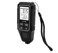 Lazmin112 Testeur de Revêtement Haute Précision, Plage 0-2000 μm, Jauge de Résolution 1 μm pour L'inspection des Véhicules (BLACK)