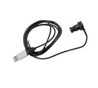 Lazmin112 Webcam de Type C, Balance des Blancs Automatique, Microphone intégré, Mise au Point Fixe, Caméra USB C de 1,5 M pour Win 7 8 10