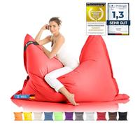 LAZY BAG Pouf géant classique XXL 140 x 180 cm, coussin d'assise 2 en 1, moments confortables intérieur-extérieur