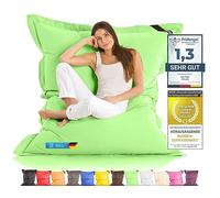 LAZY BAG Pouf géant classique XXL 140 x 180 cm, coussin d'assise 2 en 1, moments confortables intérieur-extérieur