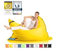 LAZY BAG Pouf géant classique XXL 140 x 180 cm, coussin d'assise 2 en 1, moments confortables intérieur-extérieur