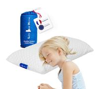 Lazy Bear Home | Oreiller Memoire Forme Enfant 2 Ans+ | Oreiller Ergonomique Cervical Sécurisé | Coussin Enfant Hypoallergénique | Certifié Oeko-TEX | Marque FR, Fabriqué UE | 49x27x7cm