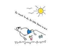 Lazy Days WEEKLY PLANNER Hot Mess Series - perfect gift for fathers, husbands, grandad, coworker, friend and partnerbecause Somedays you just want to relax
