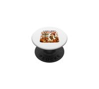 Lazy Duck Nope Autumn Humour Lieux où Je n'irai Pas PopSockets PopGrip Adhésif