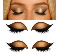 Lazy Eye Shadow Eyelash Patch (2PCS Glod)