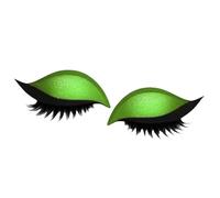 Lazy Eye Shadow Eyelash Patch, Faux Cils Autocollants Avec Fard à Paupières Réutilisables, Maquillage Rapide Pour Toutes D'yeux, Pour Les étudiants Et Employés, Gain De Temps, 1 Paire/2 Pièces