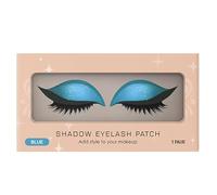 Lazy Eye Shadow Eyelash Patch, Reusable Smudge-Proof Stickers for Women, Perfect for Night Out, Bridal Photoshoots, Halloween Cosplay, Stage Performances, Travel, Festivals, and Weddings