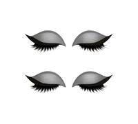 Lazy Eye Shadows Eyelashes Patches Colourful Eyeshadow Eyelash Makeup Stickers Reusable Party Ready