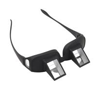 Lazy Glasses, 90 Degree Prism Spectacles Horizontally Lying Reading Glasses High Definition Bed Eyeglasses for Lying Down Reading and Watching TV, Black