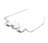 Lazy Readers Glasses - Stainless Steel, Lying Down Glasses, haute définition | Prism Lens, Horizontal Prism Spectacles, Bed Reading Eyewear For Reading, Watching TV, Bedroom, Home, Relaxing, Men