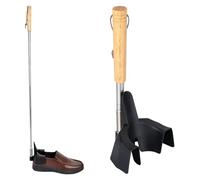 Lazy Shoe Helper - Chausson pour homme | Dispositif d'assistance pour chaussures | Aide pour chaussures paresseuses avec poignée | Chausson rétractable avec manche long | Chausson unisexe portable