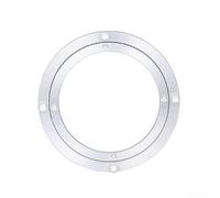 Lazy Susan Base de 12,7 à 40,6 cm, plateau tournant à roulement rotatif, construction en alliage d'aluminium, mouvement silencieux lisse, pour table de salle à manger de cuisine (25,4 cm)
