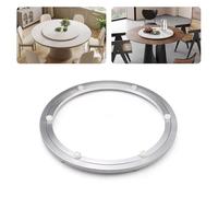 Lazy Susan Hardware, Base de roulement rotative Lisse, Plaque pivotante en Alliage d'aluminium Robuste pour Table à Manger, Armoire, Plateau de Service (30 cm)