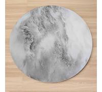 Lazy Susan Plateau tournant à 360 °, grand plateau de service pour table à manger, idéal pour restaurant et maison, 60 cm de diamètre