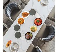 Lazy Susans Revolution Plateau tournant extensible de bureau pour armoire de cuisine, garde-manger, table à manger, tasse de nourriture portable, organisation et rangement, noir