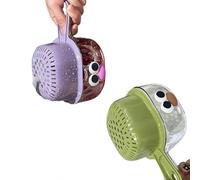 lazyfun Bol et passoire multi-usages pour ustensiles de cuisine avec une prise en main facile et convient comme solution de rangement peu encombrante pour le panier à linge de légumes