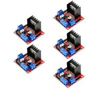 lazyfun L298N Module pilote de moteur pas à pas avec double pont H et protection thermique pour une utilisation sûre de la robotique Protection contre la surchauffe