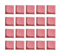 lazyfun Lot de 20 capuchons de touches 1U colorés résistants à la saleté et aux empreintes digitales Améliore la saisie pour les claviers mécaniques. Capuchons de touches résistants aux empreintes