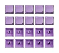 lazyfun Lot de 20 capuchons de touches 1U colorés résistants à la saleté et aux empreintes digitales Améliore la saisie pour les claviers mécaniques. Capuchons de touches résistants aux empreintes