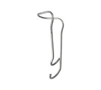 lazyfun Lot de 50 boucles de connexion en acier pour tiges de bambou, tiges de jardin, connecteurs de montage