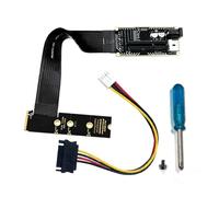 lazyfun M Nvme to PCIe4.0 Carte d'extension de carte graphique Full Speed Data Transfer Board pour 2230 2242 2260 2280 PCIe Slot Extension