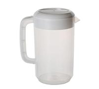 lazyfun Matériau plastique Bouilloire froide Bouteille d'eau avec couvercle Bouteilles de ménage 5 couleurs Carafes froides et pichets pour café Couvercle en plastique Passe au lave-vaisselle Grand