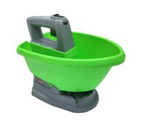 lazyfun Répartiteur électrique manuel - Grande capacité de l'entonnoir de 101 onces - Autonomie de 4 heures - Pour une plantation de jardin efficace - Répartiteur de scies sans fil