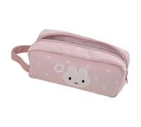 lazyfun Trousse à crayons de grande capacité avec fermeture éclair portable pour le bureau, les voyages, organisateur de crayons résistant à la déchirure