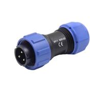 lazyfun Universals Fiche aéronautique Câble Droit Connecteur Électrique Étanche Dock Écrou Arrière Femelle Connecteur Femelle Câble Filetage Plastique