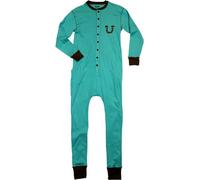 LazyOne - Maillot une pièce pour enfant BZ2678 (98) (Pétrole/Noir)
