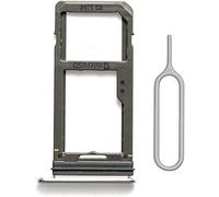 Lazyouth Tiroir Carte SIM de Remplacement Compatible avec Samsung Galaxy S8 G950 & S8+ Plus SM-G955 (Blanc)