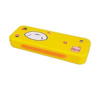 Lazyspace Jolie trousse à crayons pliable à plusieurs couches en plastique de grande capacité pour étudiants avec autocollants pour l'école et la bibliothèque, jaune, Trousse de beauté