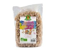 LAZZARETTI - Pâtes Semi Complètes Animaux De La Ferme Bio 500G