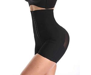 Lazzboy Femmes Gaine Amincissante Ventre Plat Culottes Sculptantes Taille Haute Serre Taille Boby Shapewear Culotte Gainante Noir 6XL