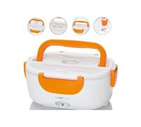 Clatronic Boîte à lunch chauffante LB 3719 500 W 1,2 L Blanc/Orange