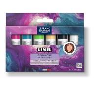LB LINEL GOUACHE EXTRA-FINE SET 6X14ML FANTAISY