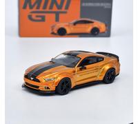 LB-WORKS FORD MUSTANG LB Gold - Mini GT 1:64